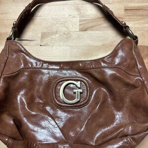 Brown Leather Shoulder Bag